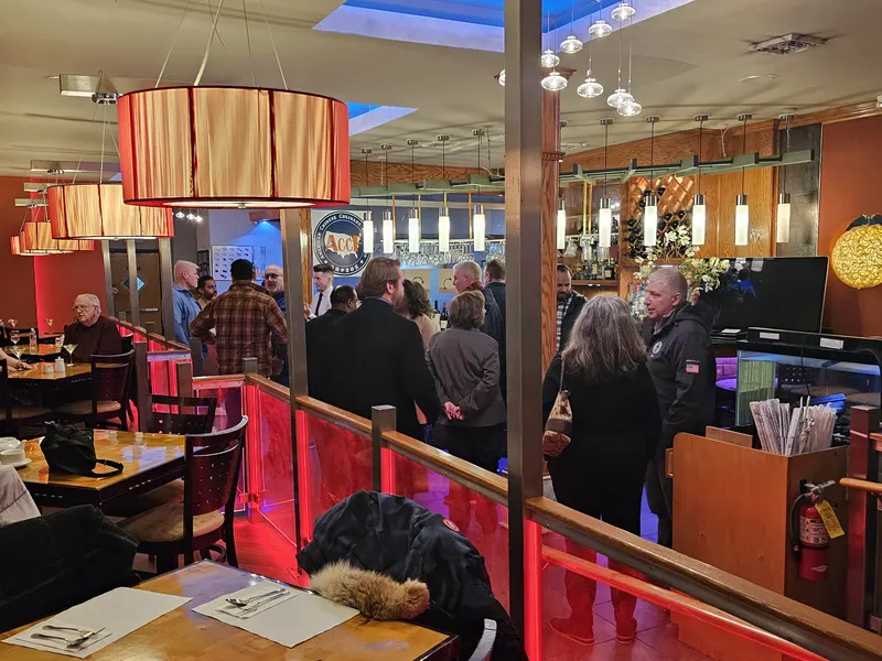 Inside the dining room at Concerto Fusion Cuisine