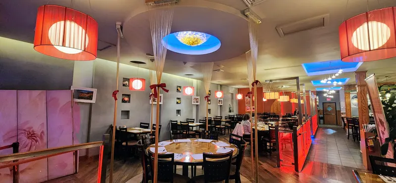 Inside the dining room at Concerto Fusion Cuisine