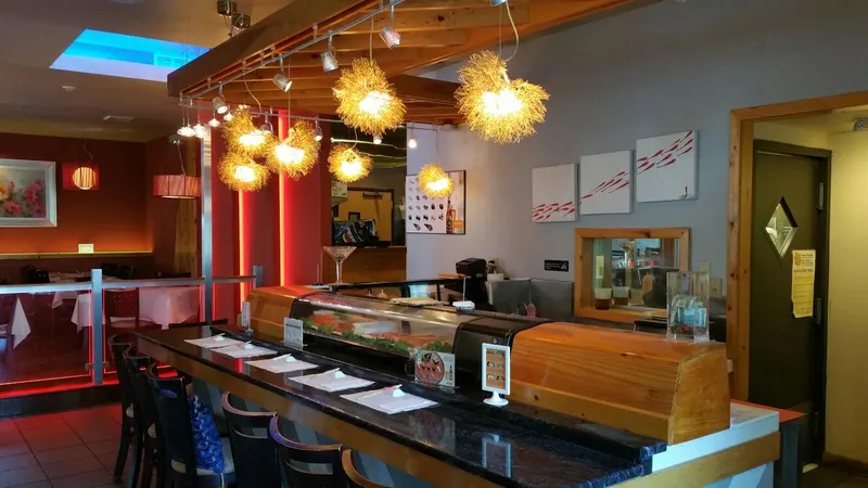 Inside the dining room at Concerto Fusion Cuisine