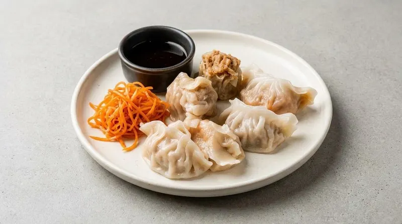 A freshly prepared dish at Concerto Fusion Cuisine