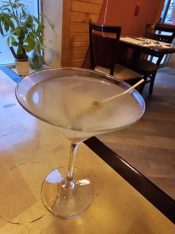 The bar at Concerto Fusion Cuisine
