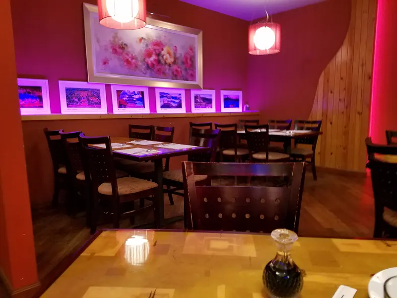 Inside the dining room at Concerto Fusion Cuisine
