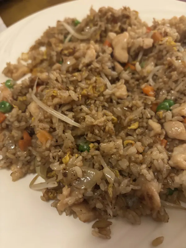 A freshly prepared dish at Concerto Fusion Cuisine