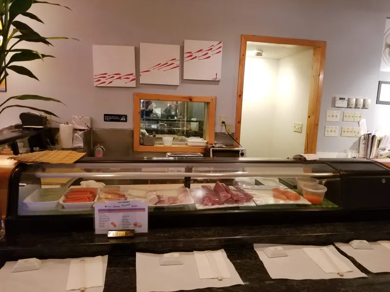 Inside the dining room at Concerto Fusion Cuisine
