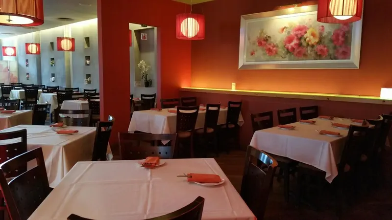 Inside the dining room at Concerto Fusion Cuisine