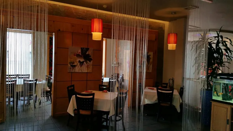 Inside the dining room at Concerto Fusion Cuisine