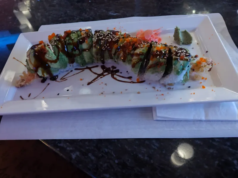 Sushi and sashimi at Concerto Fusion Cuisine