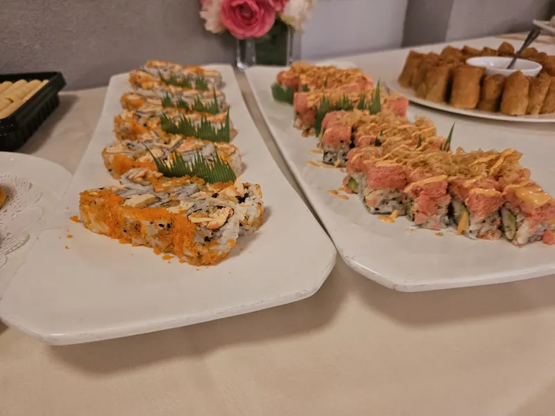 Sushi and sashimi at Concerto Fusion Cuisine