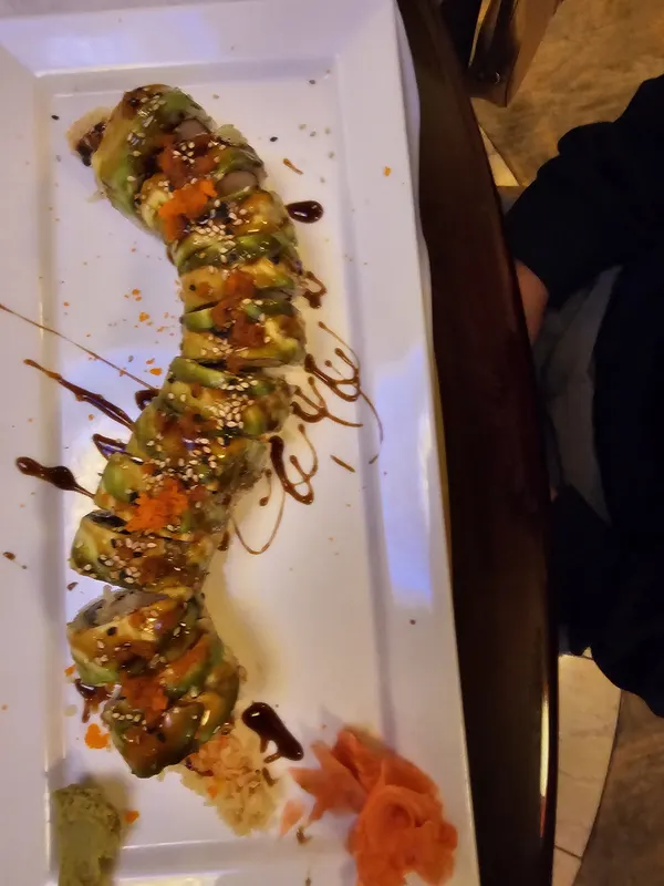 Sushi and sashimi at Concerto Fusion Cuisine