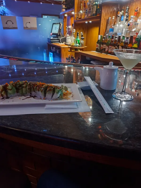 The bar at Concerto Fusion Cuisine