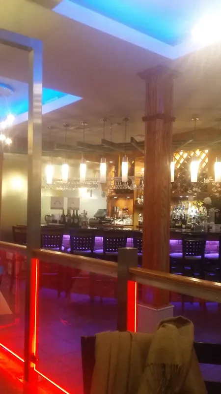 Inside the dining room at Concerto Fusion Cuisine