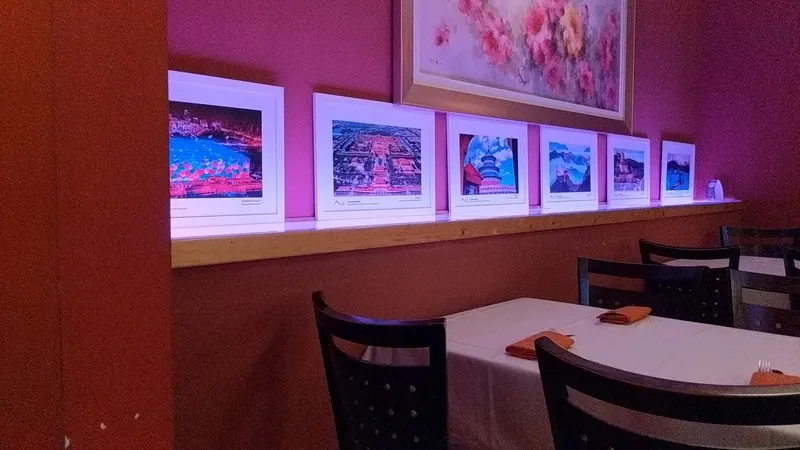 Inside the dining room at Concerto Fusion Cuisine