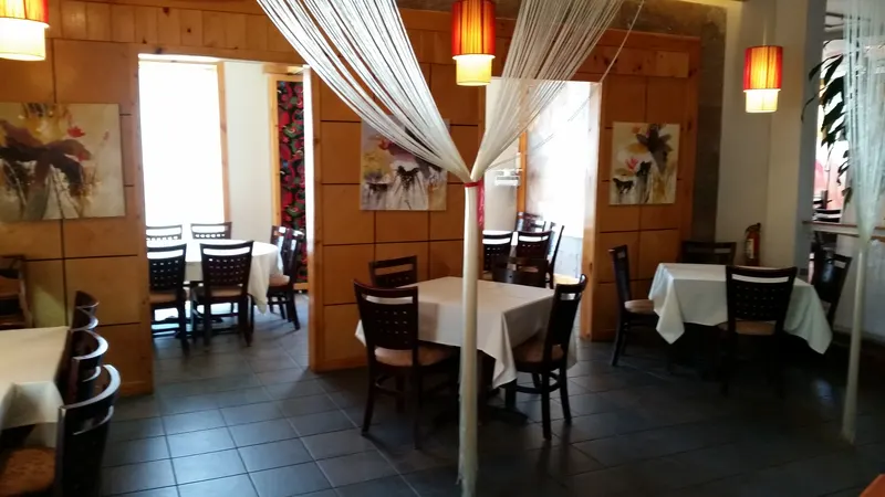 Inside the dining room at Concerto Fusion Cuisine